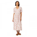 Front - Dorothy Perkins Womens/Ladies Floral V Neck Midi Dress