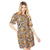 Front - Dorothy Perkins Womens/Ladies Floral Angel Sleeve Mini Dress