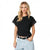 Front - Dorothy Perkins Womens/Ladies Lace Detail Petite T-Shirt