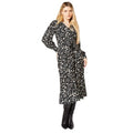 Front - Dorothy Perkins Womens/Ladies Leopard Print Midi Shirt Dress