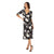 Front - Dorothy Perkins Womens/Ladies Floral Wrap Midi Dress