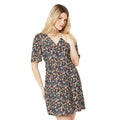 Front - Dorothy Perkins Womens/Ladies Ditsy Print Mini Dress