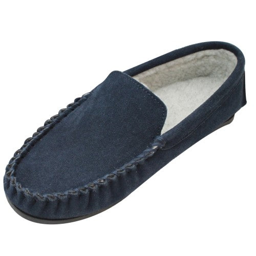 Eastern Counties Leather Mens Berber Fleece Lined Suede Moccasins Discounts on great Brands