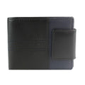 Front - Eastern Counties Leather Scott Contrast Panel Leather Wallet