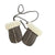 Front - Eastern Counties Leather Childrens/Kids Corded Sheepskin Mittens