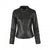 Front - Eastern Counties Leather Womens/Ladies Standing Collar Jacket