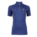 Front - Aubrion Girls Team Short-Sleeved Base Layer Top