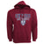 Front - Mens Oxford University Print Hooded Sweatshirt Jumper/Hoodie Top