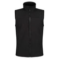 Front - Regatta Mens Flux Softshell Gilet