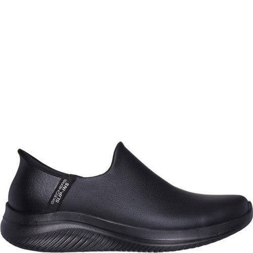 Skechers womens black dress on sale shoes