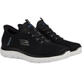 Navy-Black - Front - Skechers Mens Summits - High Range Slip-on Shoes