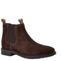 Front - Base London Mens Nelson Suede Chelsea Boots
