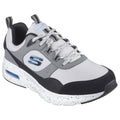 Front - Skechers Mens Court Yatton Suede Skech-Air Trainers