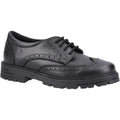 Front - Hush Puppies Girls Maxine Leather School Shoes