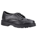 Front - Hush Puppies Girls Maxine Leather School Shoes