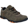 Front - Hi-Tec Mens Quadra II Suede Walking Shoes