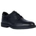 Front - Geox Boys J Zheeno B Leather School Shoes