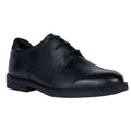 Front - Geox Boys J Zheeno A Leather School Shoes