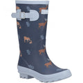 Front - Cotswold Childrens/Kids Woodland Deer Wellington Boots