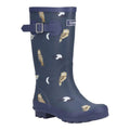 Front - Cotswold Childrens/Kids Woodland Owl Wellington Boots