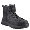 Front - Caterpillar Mens Threshold Rebound Grain Leather Composite Toecap Safety Boots