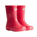 Front - Hunter Girls First Giant Glitter Wellington Boots