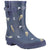 Front - Cotswold Womens/Ladies Woodland Owl Mid Cut Wellington Boots