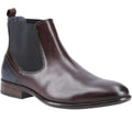 Front - POD Mens Frank Leather Chelsea Boots