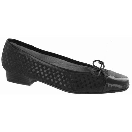 Mod Comfys Womens/Ladies Softie Leather Extra Wide Mary Janes