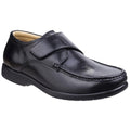 Front - Fleet & Foster Mens Fred Dual Fit Leather Moccasin