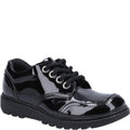 Front - Hush Puppies Girls Kiera Junior Patent Leather Shoes