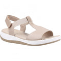 Front - Hush Puppies Womens/Ladies Sylvie Leather Sandals