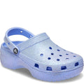 Front - Crocs Womens/Ladies Classic Platform Glitter Clogs