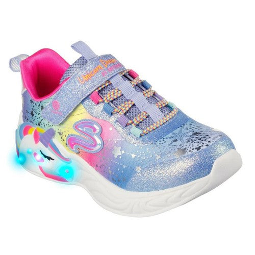 Skechers Girls S Lights Unicorn Dreams Trainers Discounts on great Brands