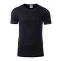 Front - James and Nicholson Mens Basic T-Shirt