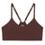 Front - Girlfriend Collective Womens/Ladies V Neck Bralette