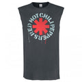 Front - Amplified Mens Stencil Asterix Red Hot Chili Peppers Tank Top