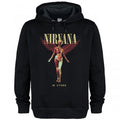 Front - Amplified Unisex Adult In Utero Nirvana Hoodie