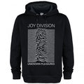 Front - Amplified Unisex Adult Unknown Pleasures Joy Division Hoodie