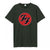 Front - Amplified Unisex Adult Foo Fighters Logo T-Shirt