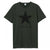 Front - Amplified Unisex Adult Black Star David Bowie T-Shirt