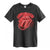 Front - Amplified Unisex Adult Neon Light The Rolling Stones T-Shirt