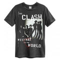 Front - Amplified Unisex Adult Westway To The World The Clash T-Shirt