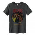 Front - Amplified Unisex Adult Highway To Hell AC/DC Vintage T-Shirt