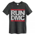 Front - Amplified Unisex Adult Run DMC Logo T-Shirt