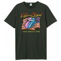 Front - Amplified Unisex Adult The Rolling Stones T-Shirt