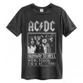 Front - Amplified Unisex Adult Highway To Hell Poster AC/DC T-Shirt