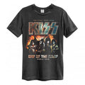 Front - Amplified Unisex Adult End Of The Road Kiss T-Shirt