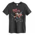 Front - Amplified Unisex Adult 80 Tour Iron Maiden T-Shirt