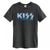 Front - Amplified Unisex Adult Kiss Metal Logo T-Shirt